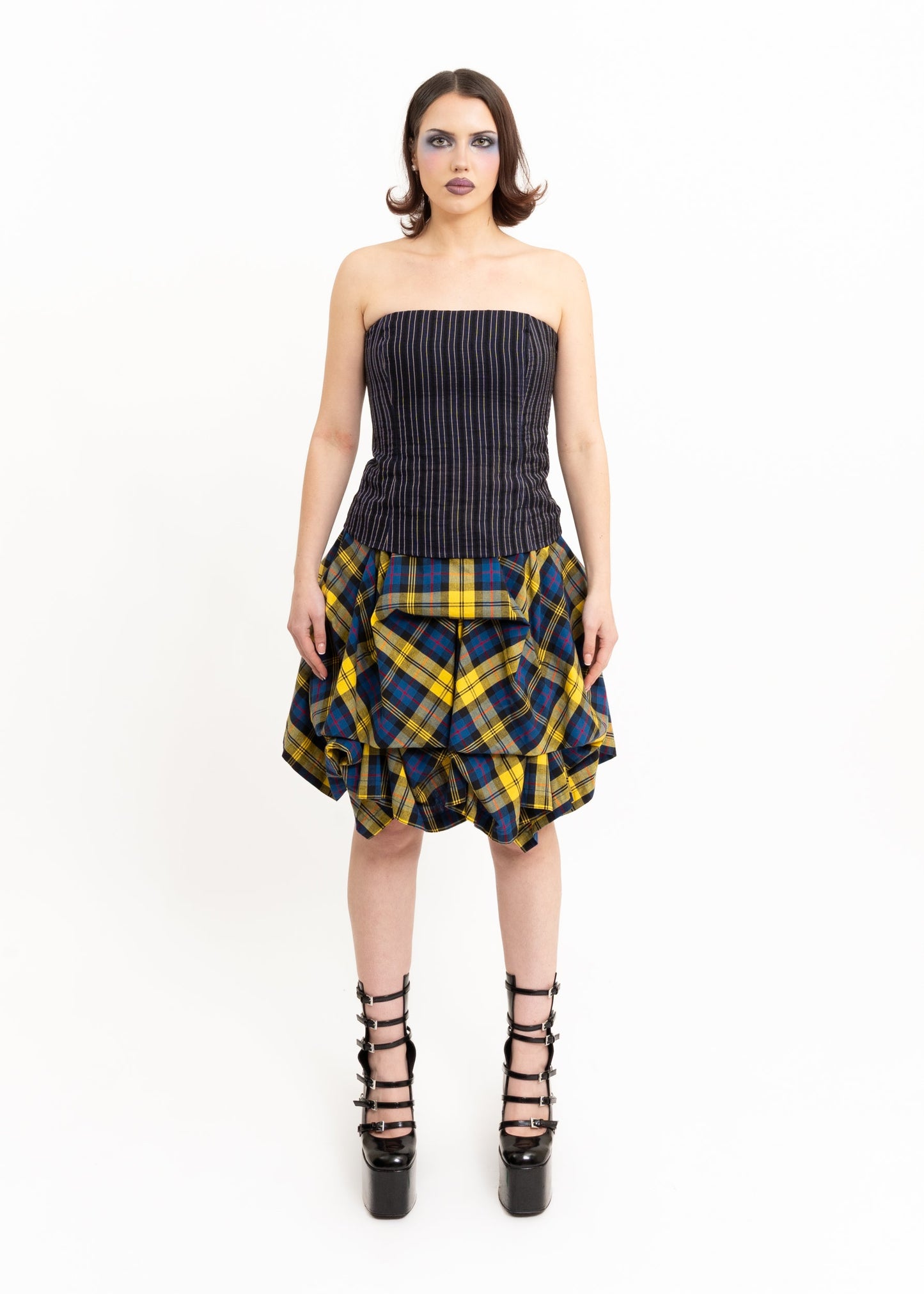 Emporio Armani Pinstriped Bustier Bizarre Bazaar