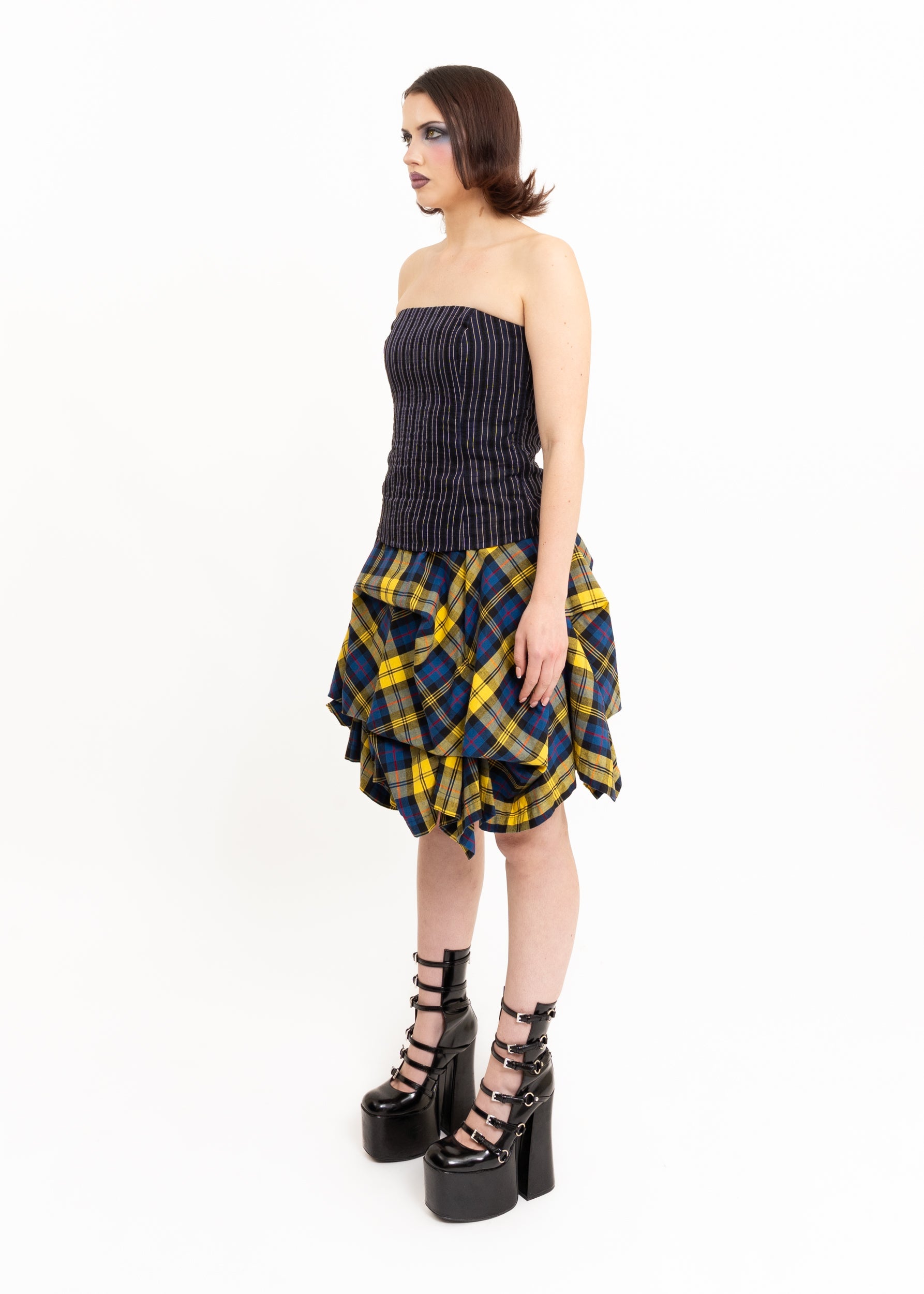 Emporio Armani Pinstriped Bustier Bizarre Bazaar