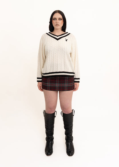 Playboy cable knit jumper Bizarre Bazaar