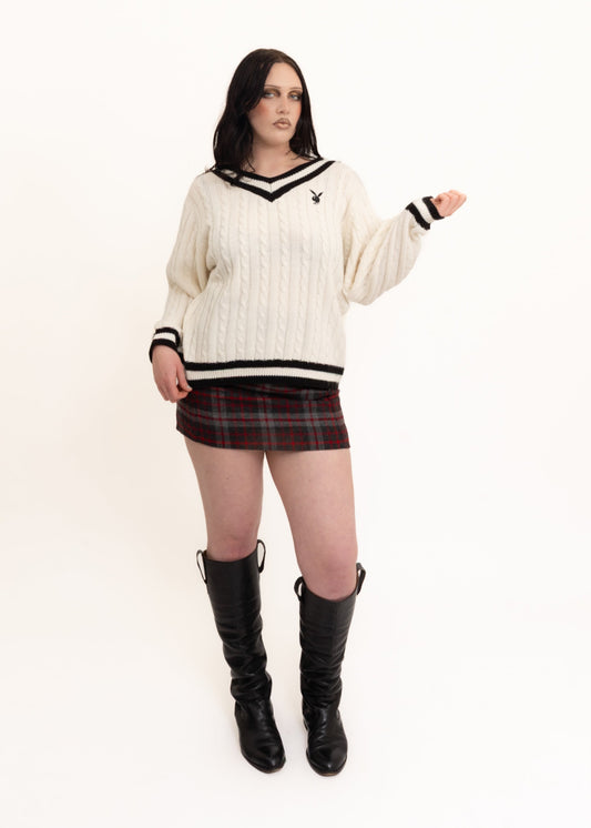 Playboy cable knit jumper Bizarre Bazaar