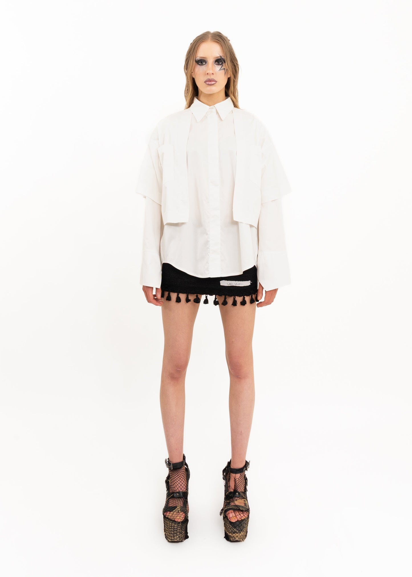 Awatea Quartz Layered Shirt Bizarre Bazaar