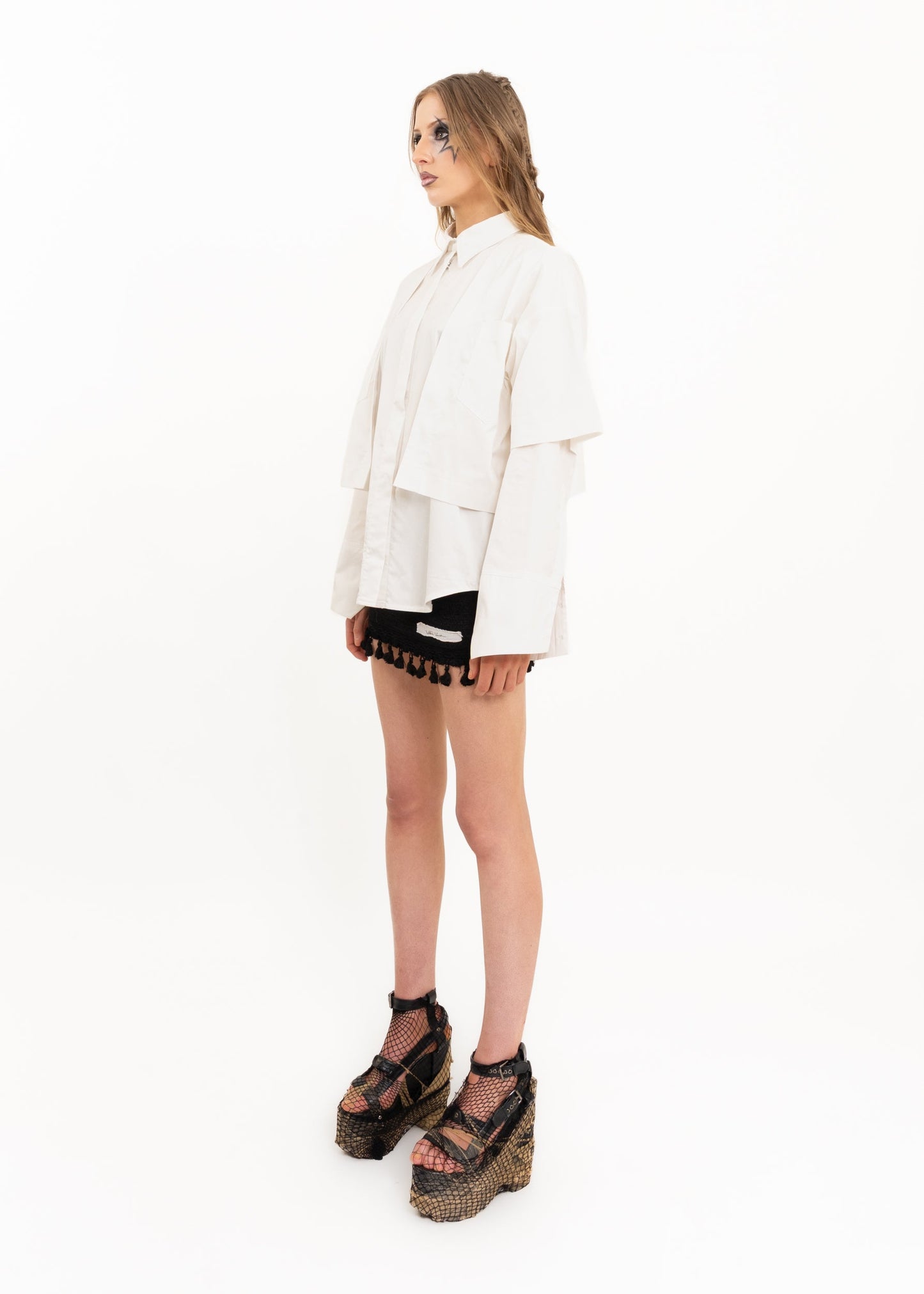Awatea Quartz Layered Shirt Bizarre Bazaar