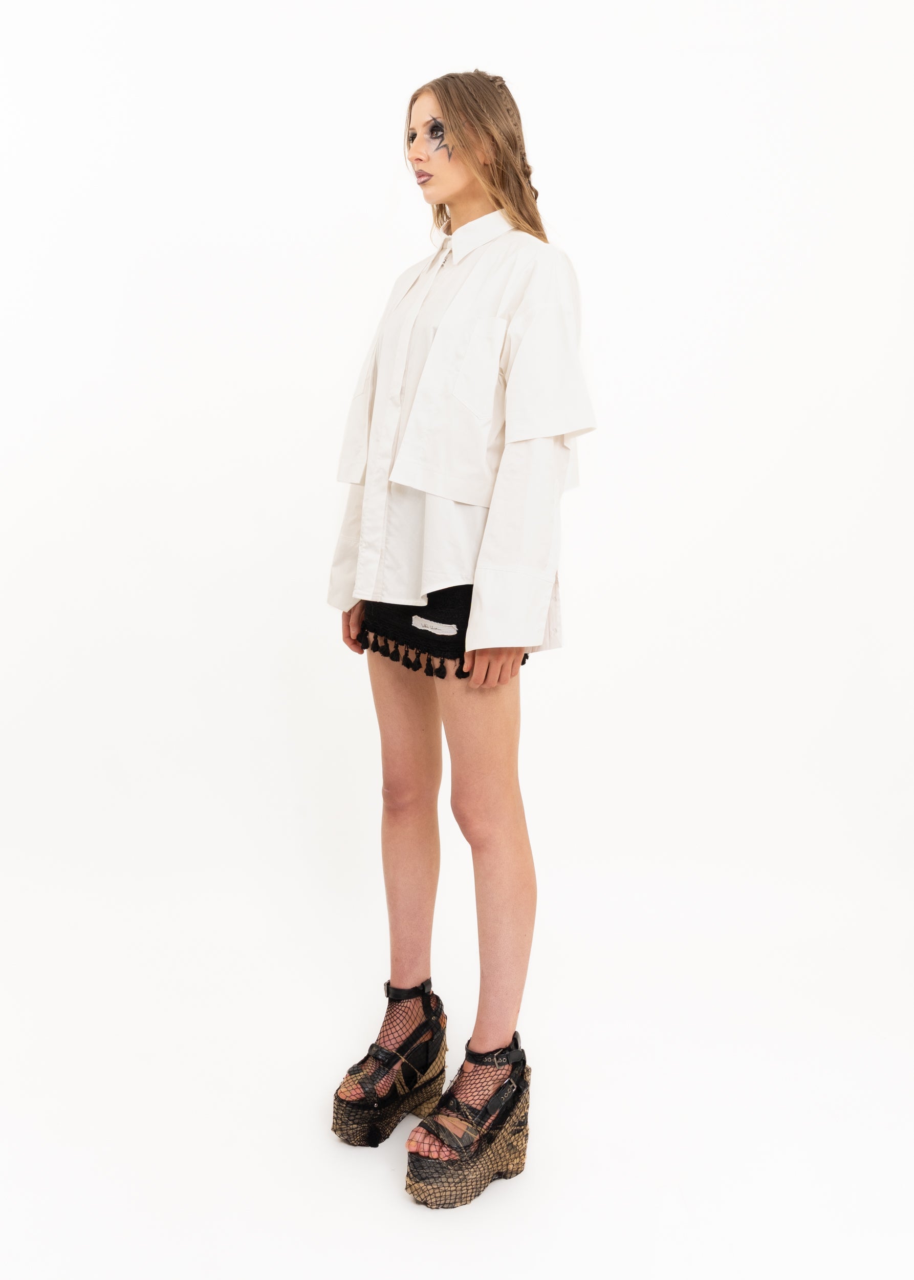 Awatea Quartz Layered Shirt Bizarre Bazaar