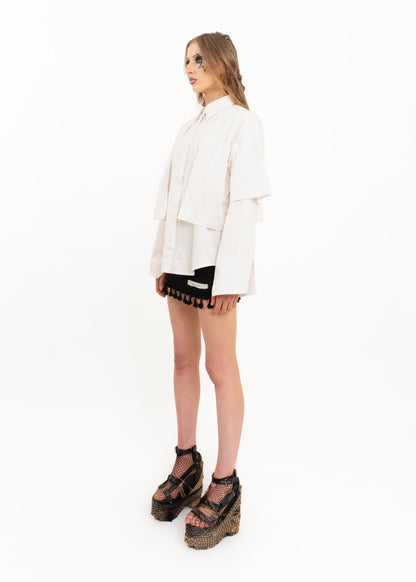 Awatea Quartz Layered Shirt Bizarre Bazaar