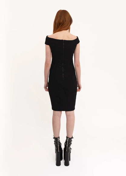 Acne Quilted bodycon dress