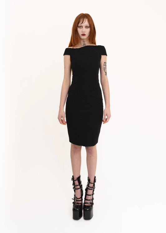 Acne Quilted bodycon dress