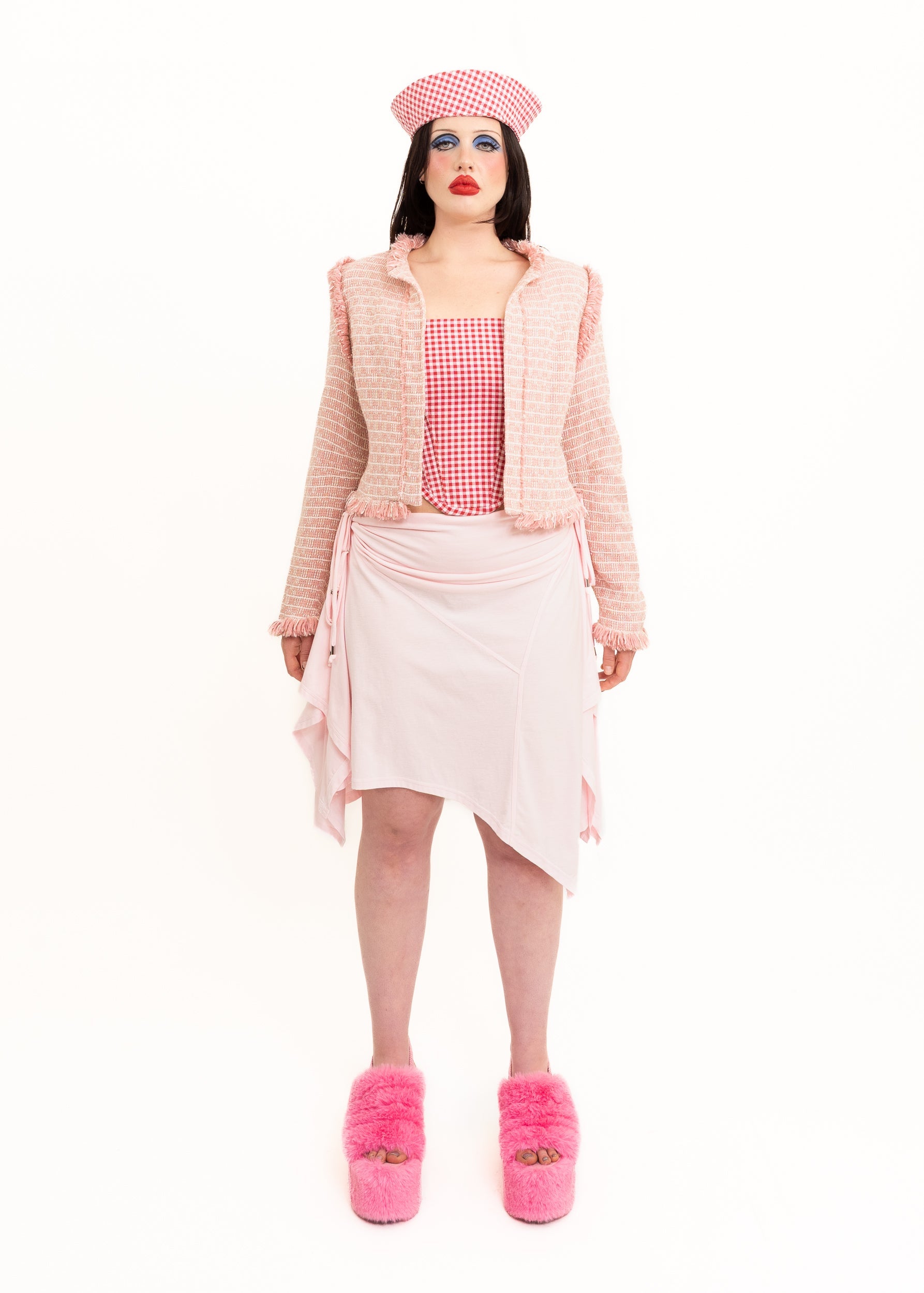Trelise Cooper Raw hemmed bouclé jacket Bizarre Bazaar