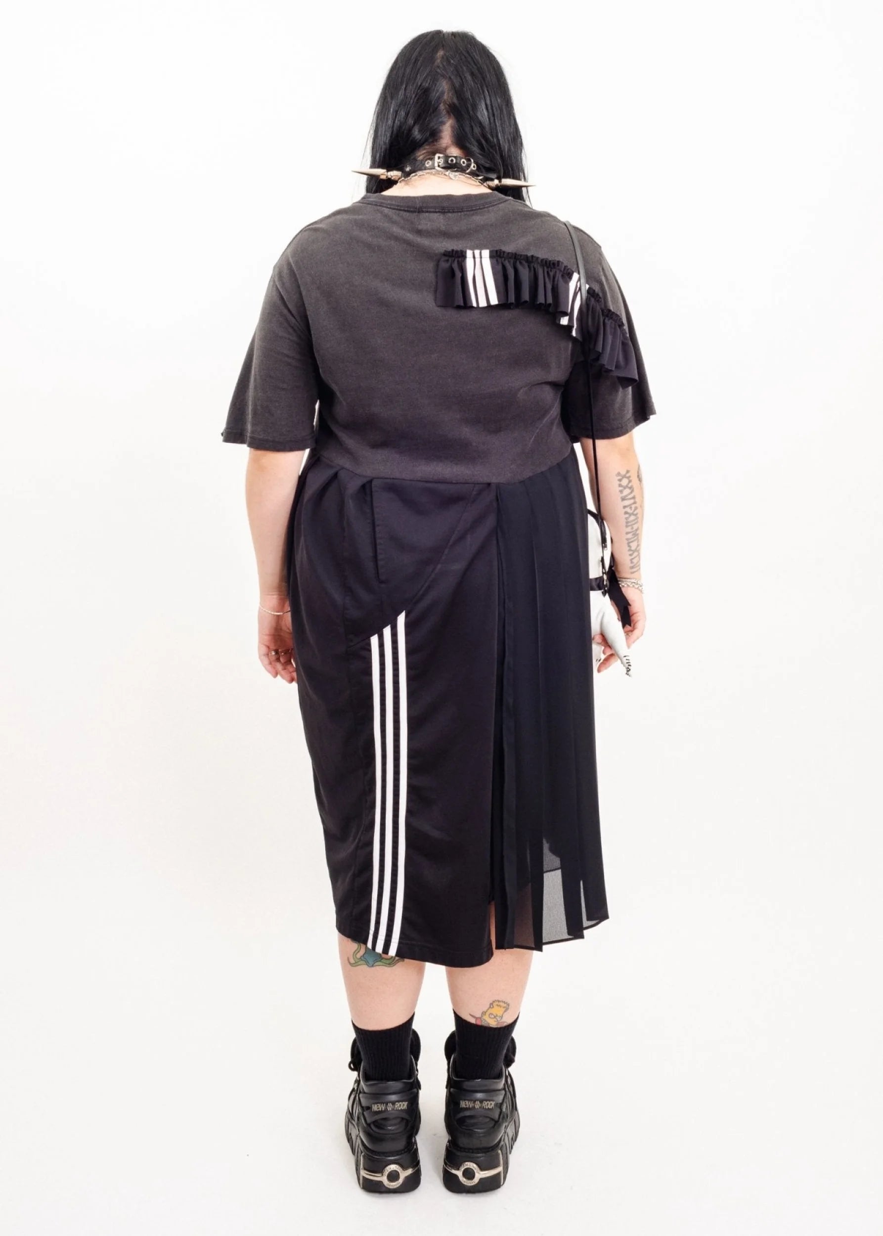 Bananajammania Reconstructed Adidas dress Bizarre Bazaar