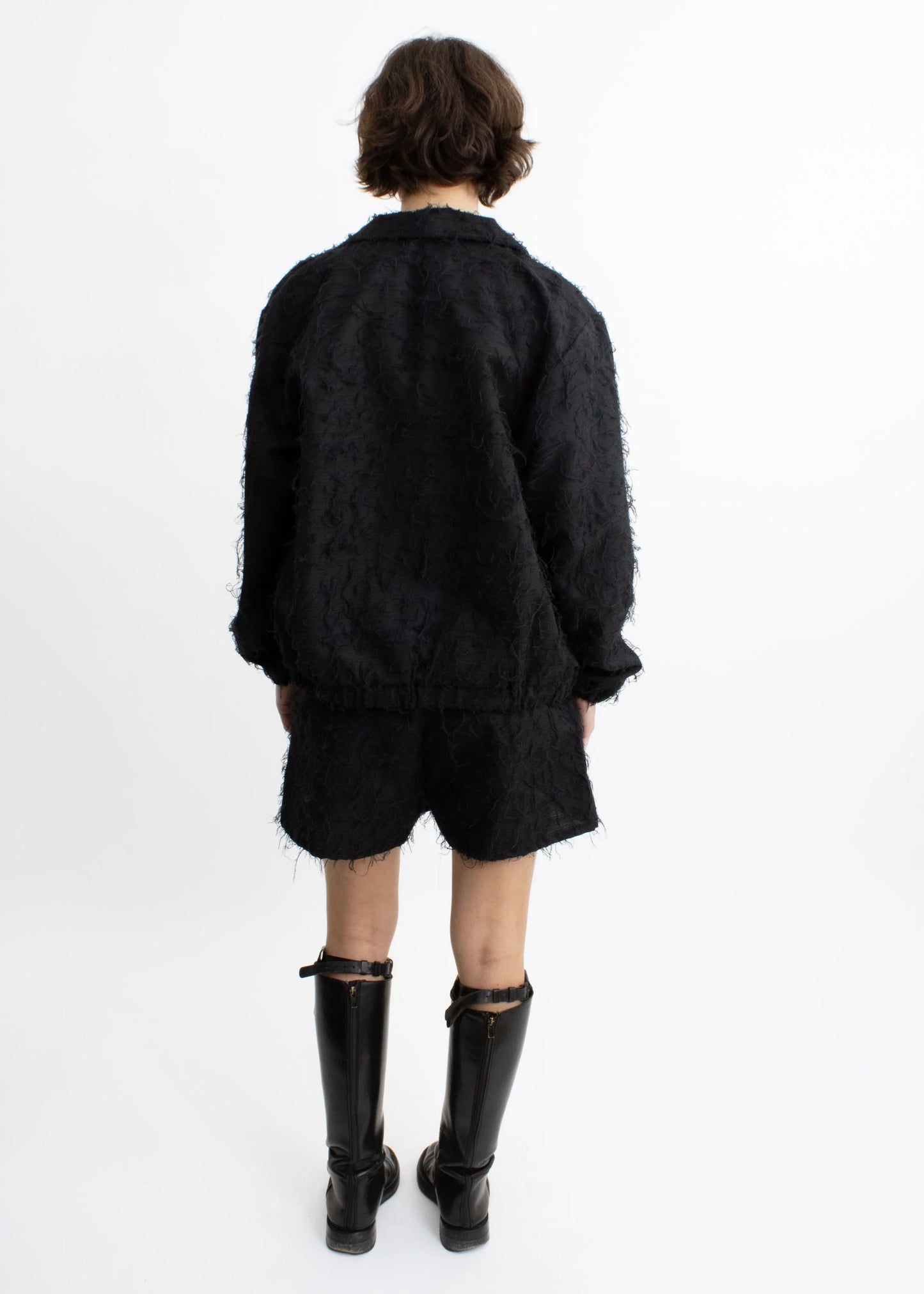 Laurence Sabrine Sample bomber jacket/ shorts suit set