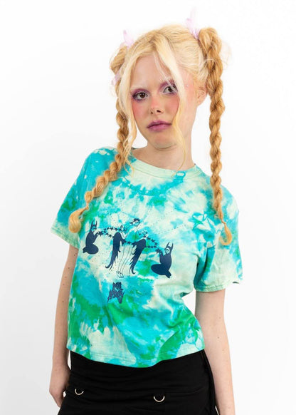 Mil Hampy Screen printed tie dyed t-shirt