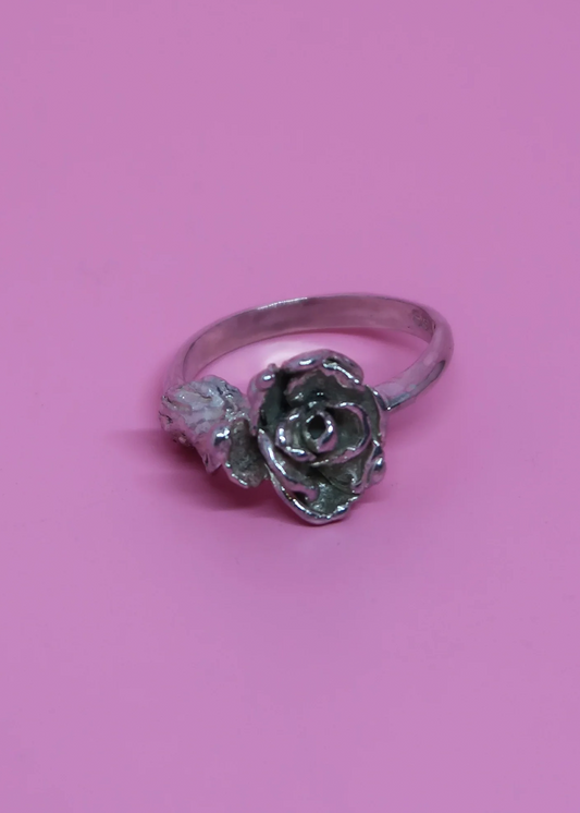 SGS Jewellery Sculpted Rose Ring