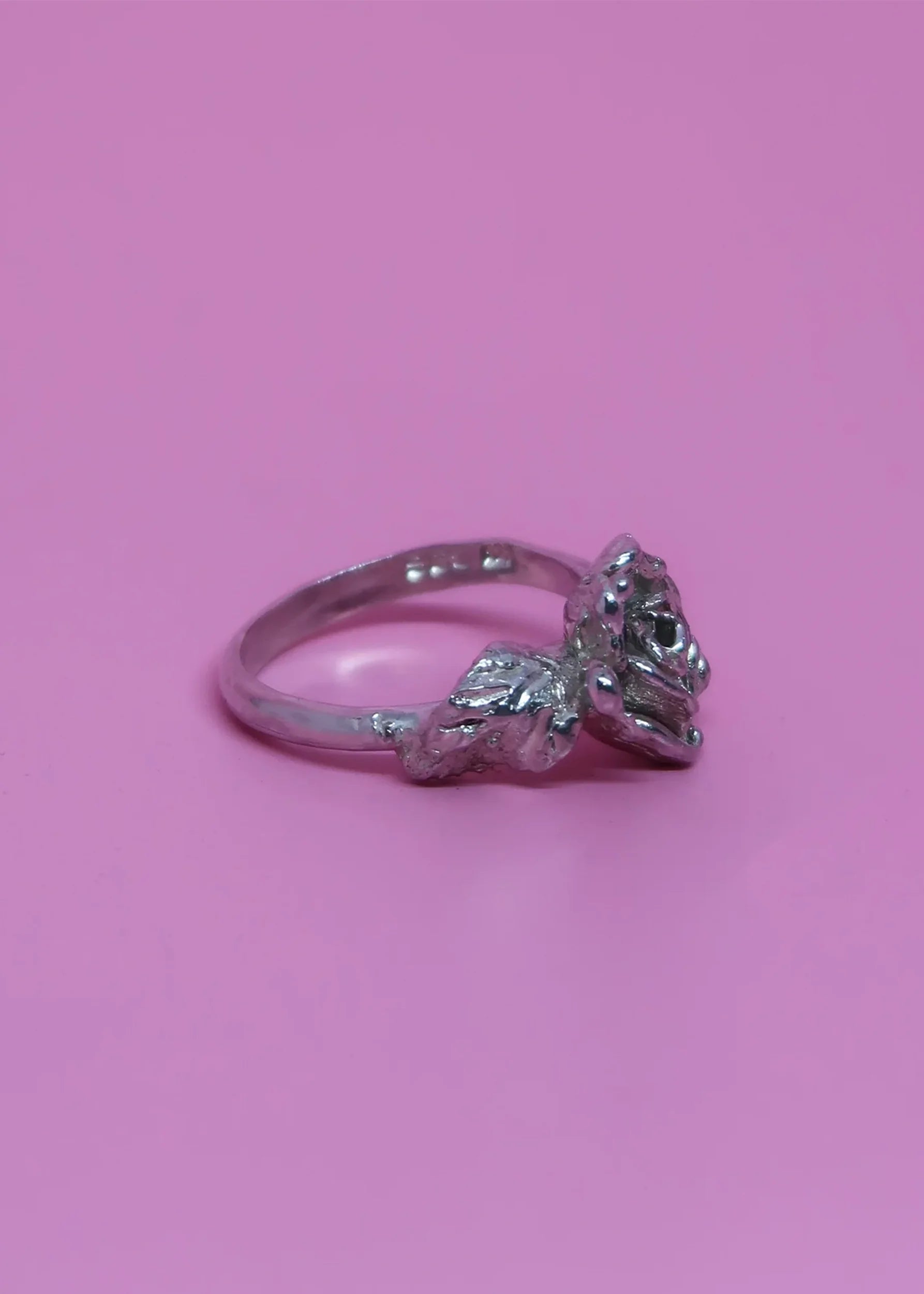 SGS Jewellery Sculpted Rose Ring