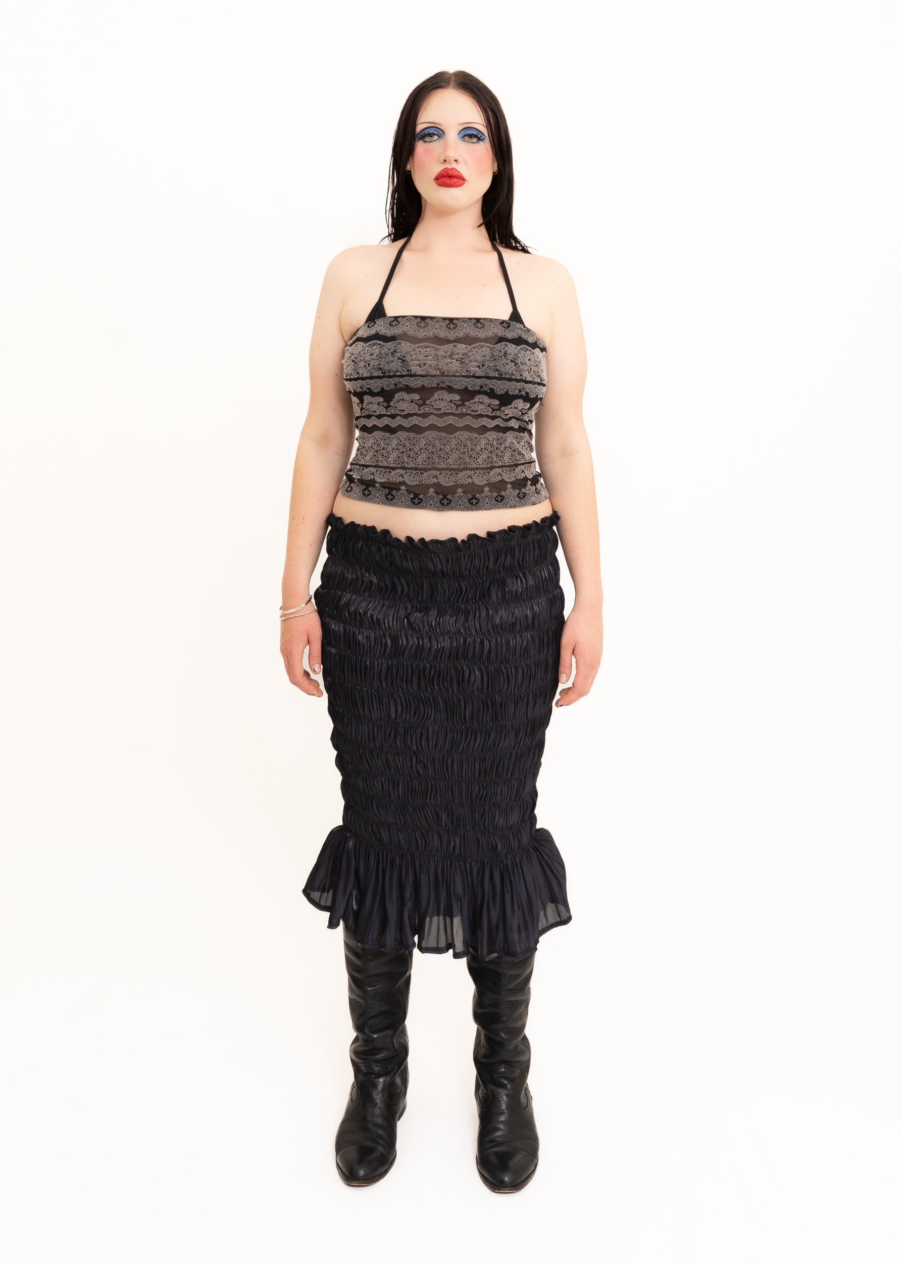 Sleeping Profit Shirred Tube Dress/ Skirt Bizarre Bazaar