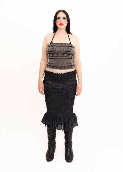 Sleeping Profit Shirred Tube Dress/ Skirt Bizarre Bazaar