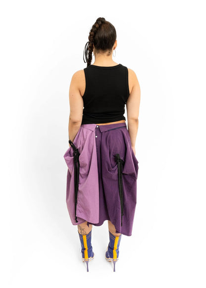 Billy by Billy Shirt skirt- purple