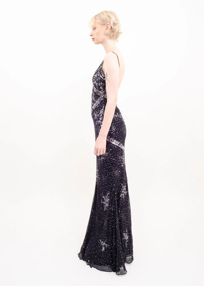 Basix II Show-stopping beaded gown