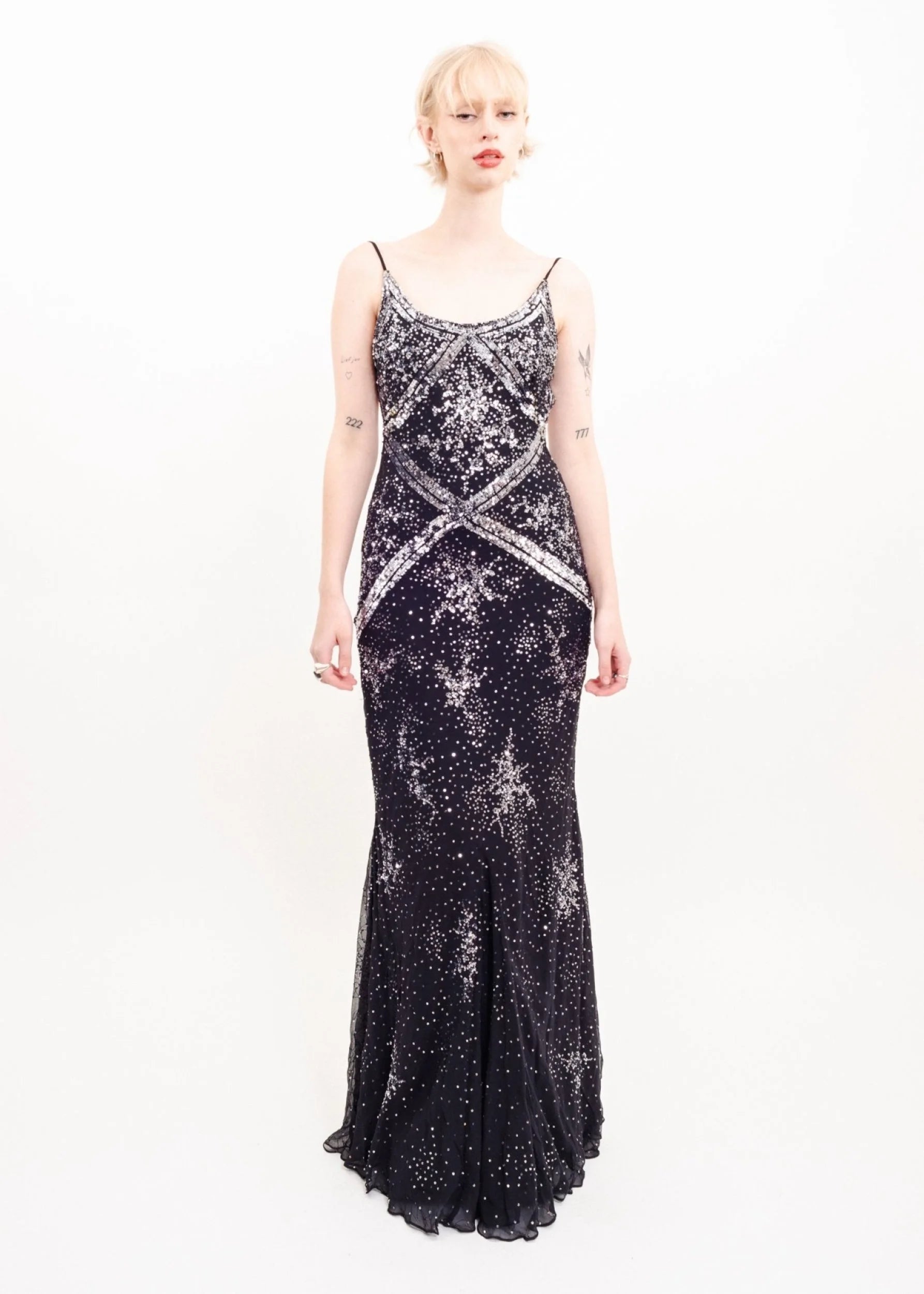 Basix II Show-stopping beaded gown