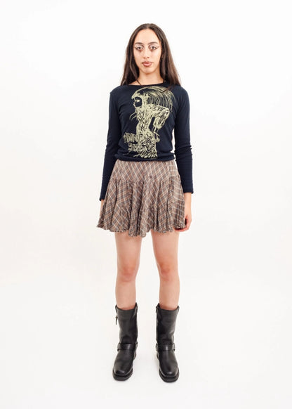 Anna Sui Sparkly Doll Print Top