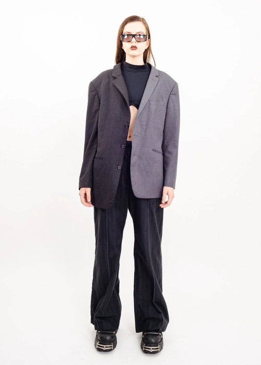 Bizarre Bazaar Split personality reworked blazer