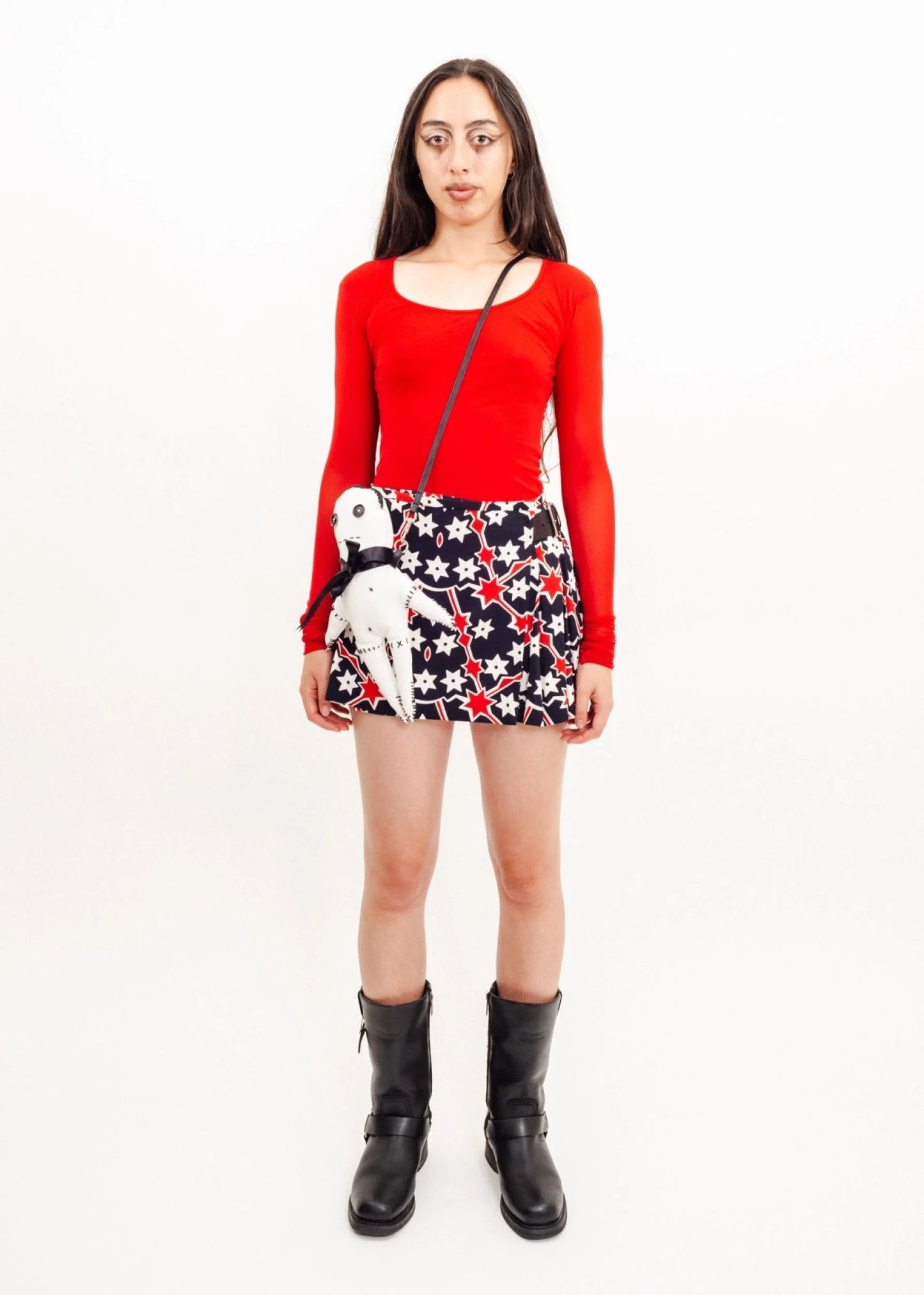 Miu Miu S/S 2011 Star Print Mini Skirt