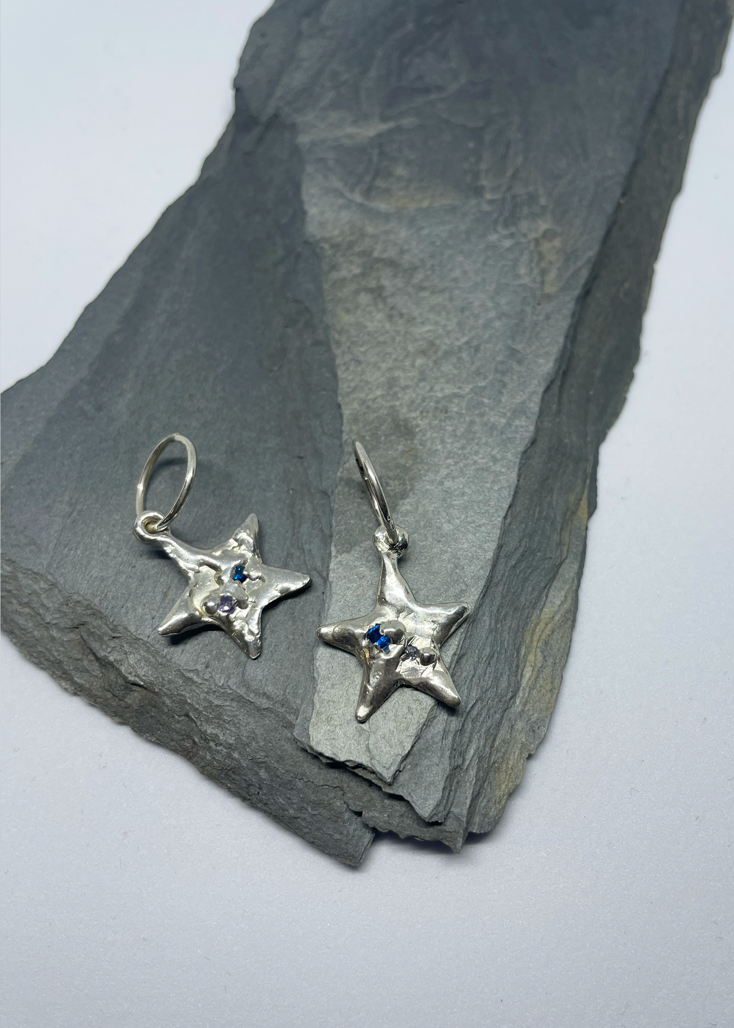 SGS Jewellery Starshine earrings- cool toned gems