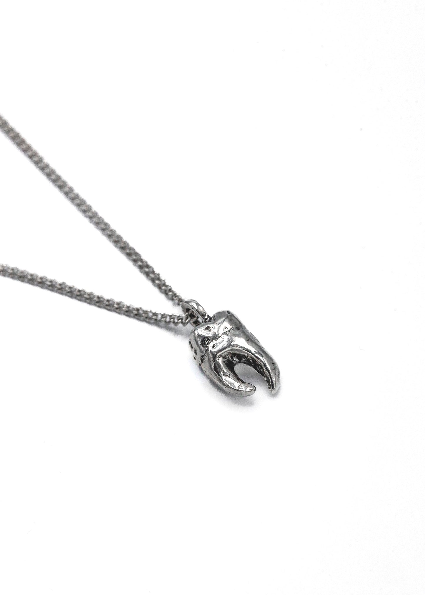Billy Tooth Sterling silver tooth necklace Bizarre Bazaar