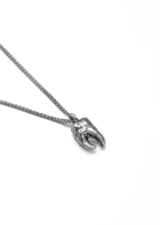Billy Tooth Sterling silver tooth necklace Bizarre Bazaar