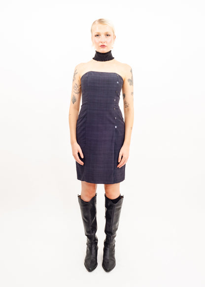 Kenzo Strapless structured dress Bizarre Bazaar