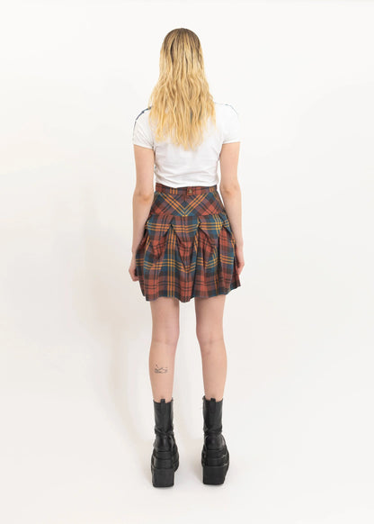 Vivienne Westwood Red Label Structured tartan skirt