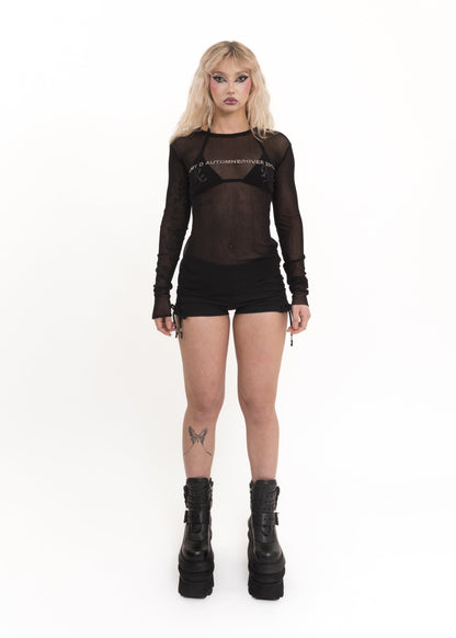 Swarovski crystal mesh top *Archive*