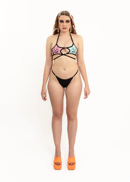 Astro Princess Swim Thong Bikini Bottoms