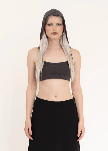 Toilé Studios System Hooded Bra- charcoal