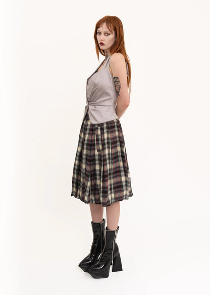 Vivienne Westwood Red Label Tartan balloon skirt