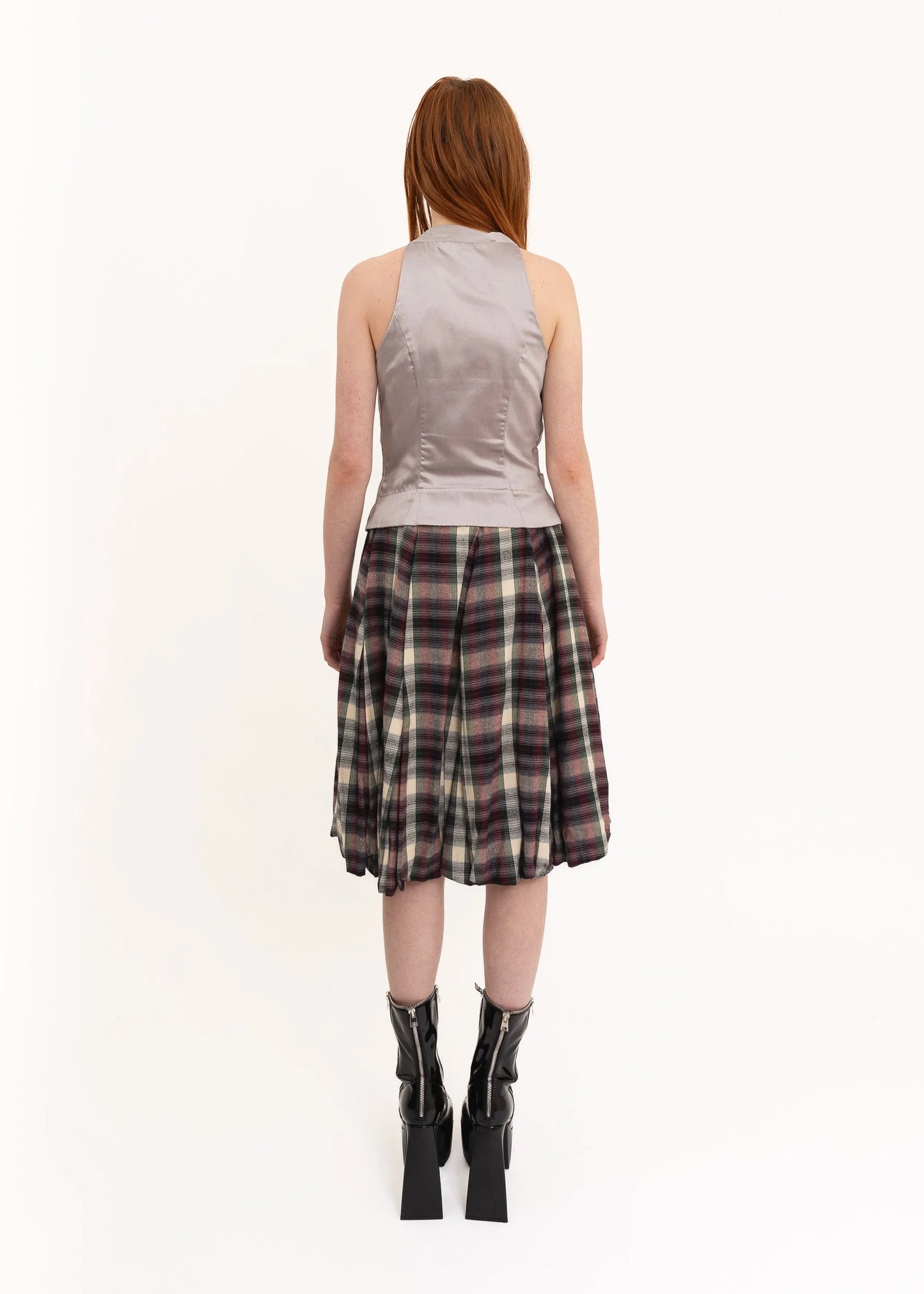 Vivienne Westwood Red Label Tartan balloon skirt