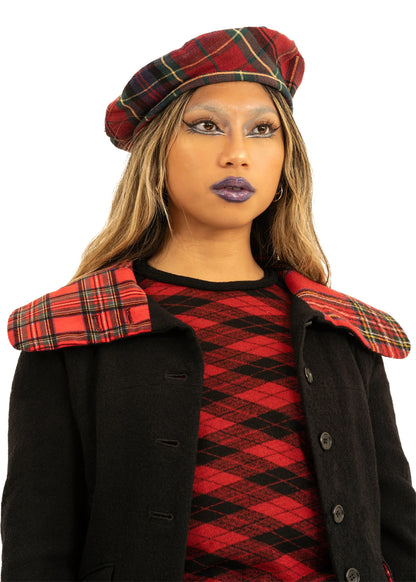 Jojo The Label Tartan beret #1