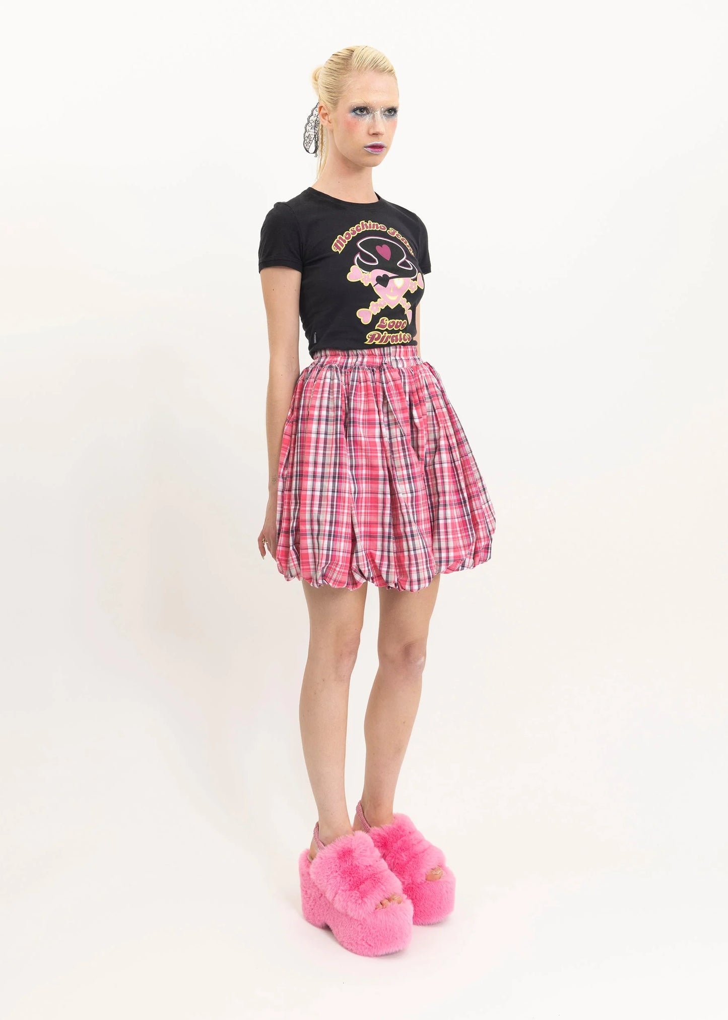 Jojo The Label Tartan bubble skirt