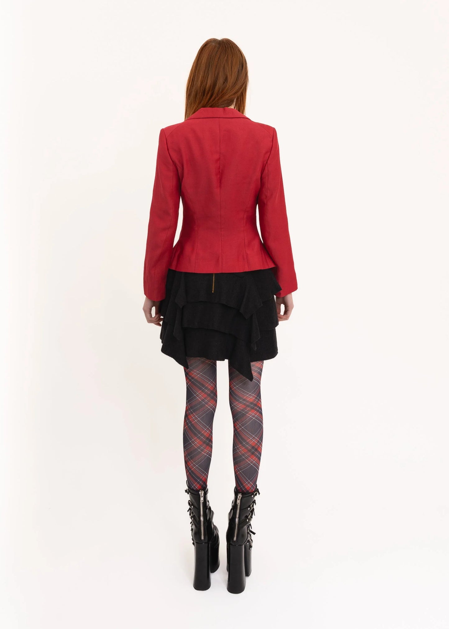 Bizarre Bazaar Tartan tights