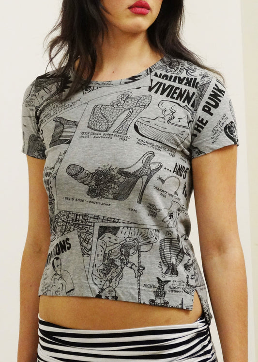 Vivienne Westwood x Matteo Guarnaccia "provocations" print t-shirt