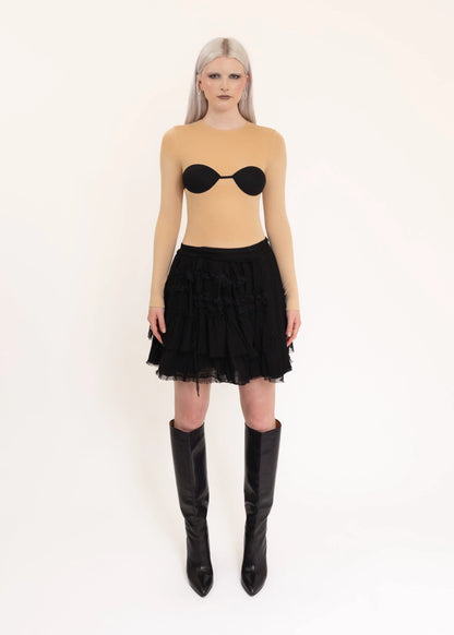 H&M x Margiela Trompe l’oeil bra bodysuit