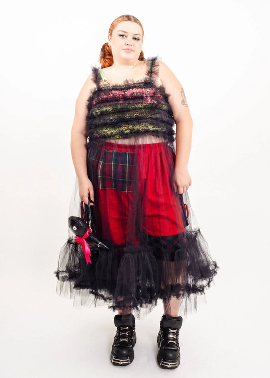 Bizarre Bazaar Tulle ruffle dress