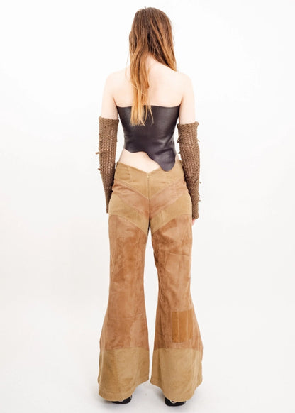 Banshee Ultra Flared Pants- Light Brown Cord