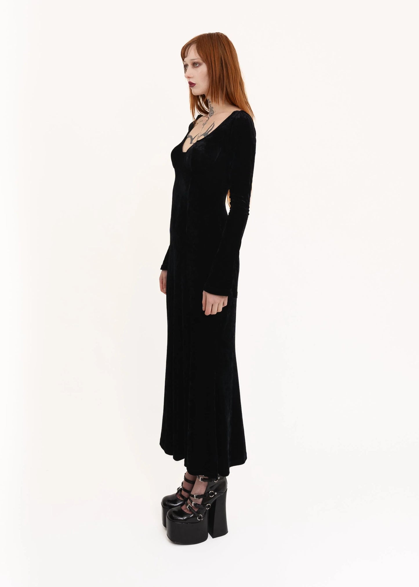 Pianoforte di Max Mara Vampy velvet gown