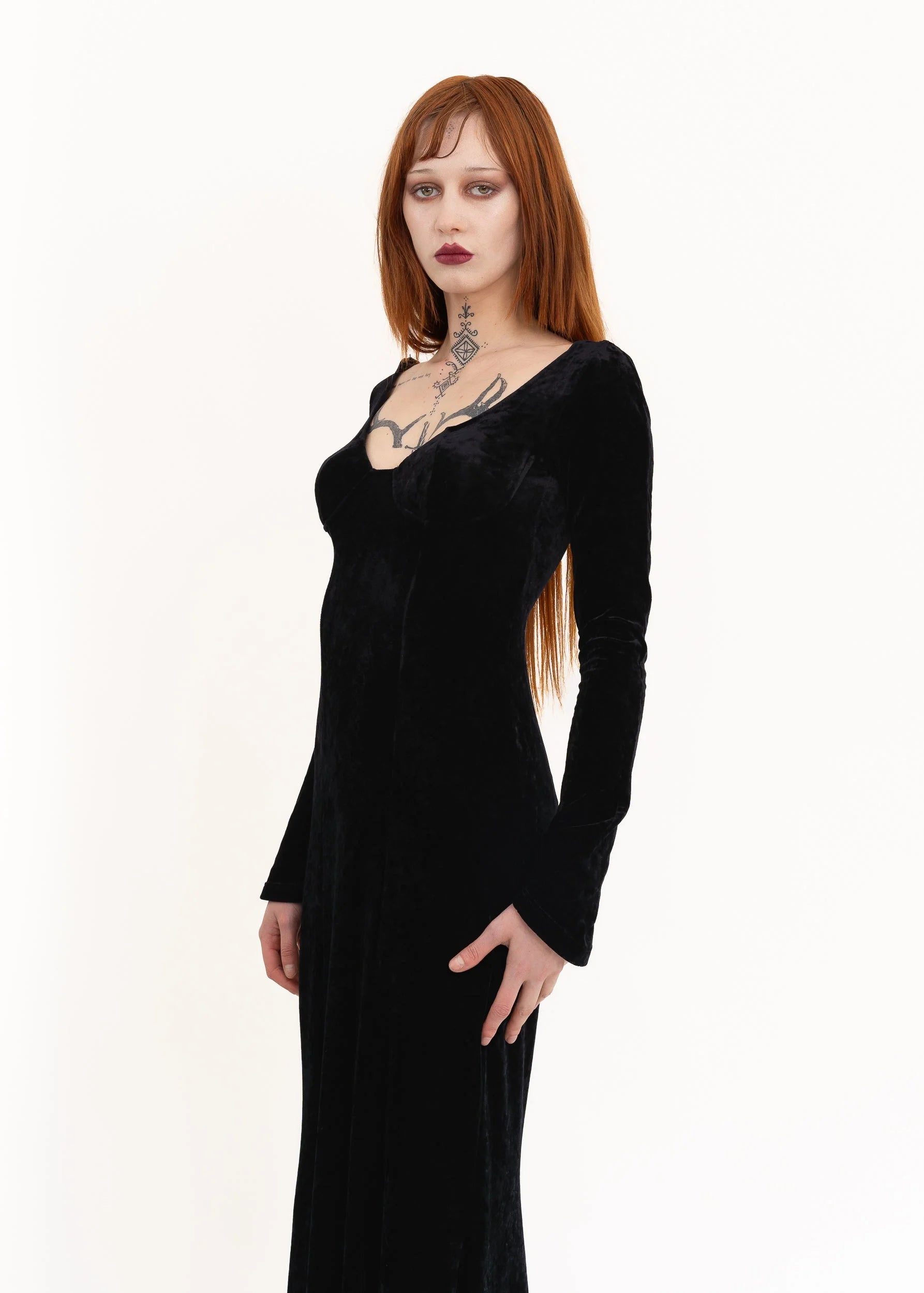 Pianoforte di Max Mara Vampy velvet gown