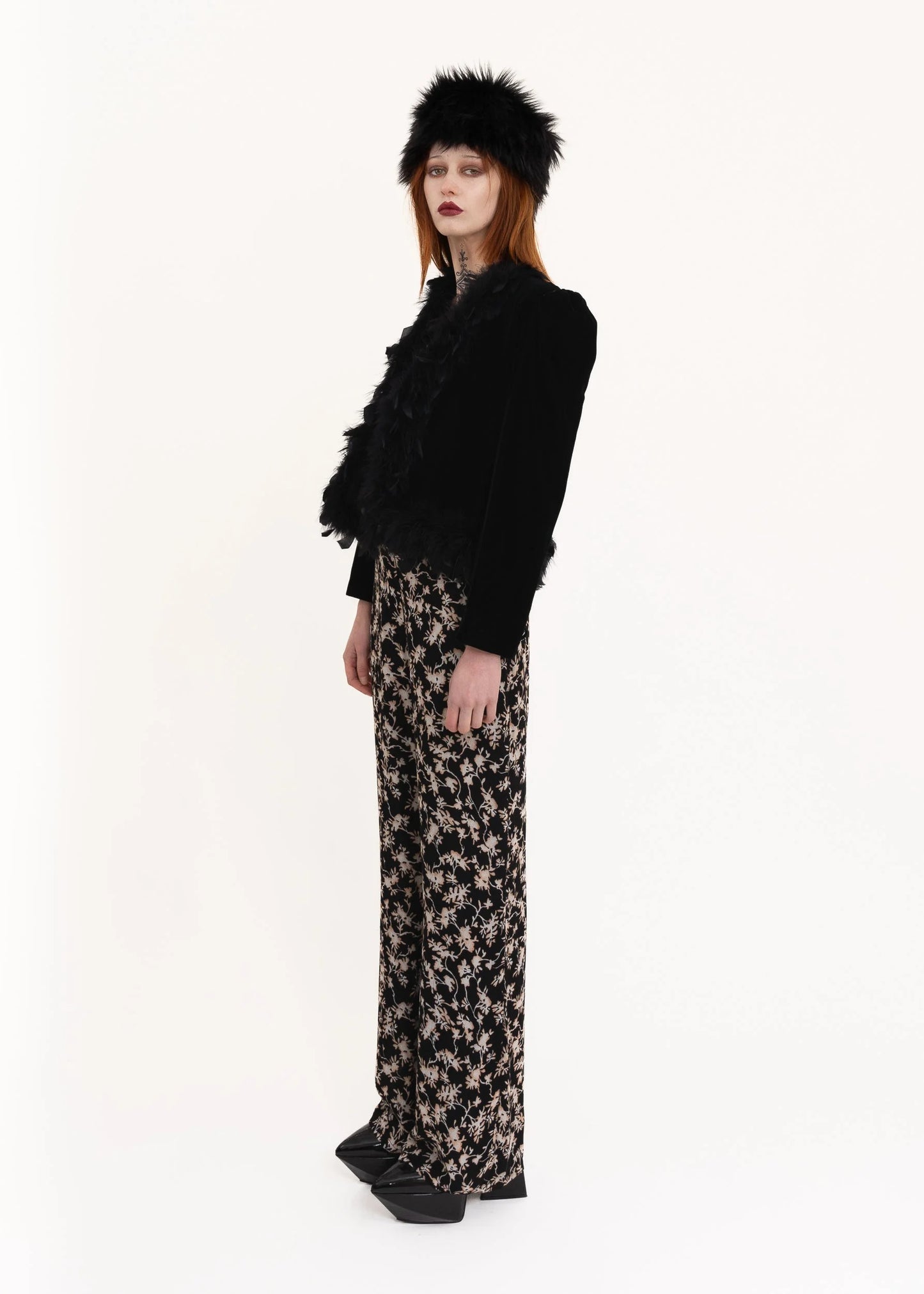 Sonia Rykiel Wide leg floral pants