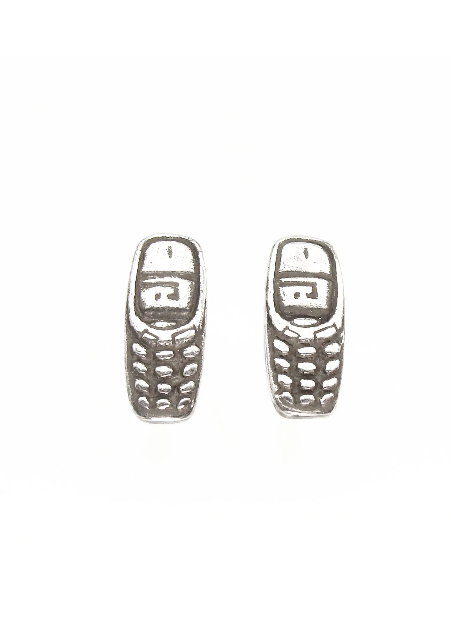 Screaming Jewellery Y2K Phone Stud Earrings